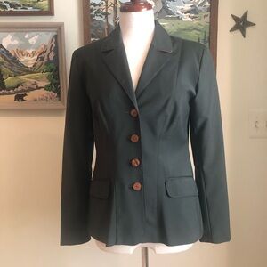 Winston Equestrian Women's Green Hunt Coat